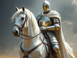 A Knight on a White Horse